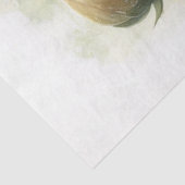 Papier Mousseline Bande Bande Bleue sur la page de découpage en fleu (Détail)