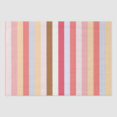 Papier Mousseline Bande de bonbons Pastel moderne (Recto)
