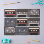 Papier Mousseline Bande de cassette fête d'anniversaire (Artisanat)