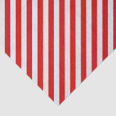 Papier Mousseline Bande de sucre de canne rouge et blanc (Détail)