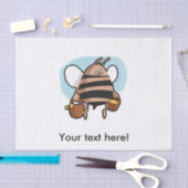 Papier Mousseline Bande dessinée d'abeille (Artisanat)