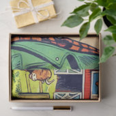 Papier Mousseline Bande dessinée de la ferme (Cadeau)