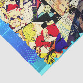 Papier Mousseline Bande dessinée de Sepia Romance (Détail)