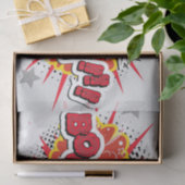 Papier Mousseline Bande dessinée Pop Art Boom Explosion (Cadeau)