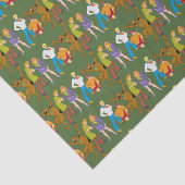 Papier Mousseline Bande entière 16 Mystery Inc (Détail)