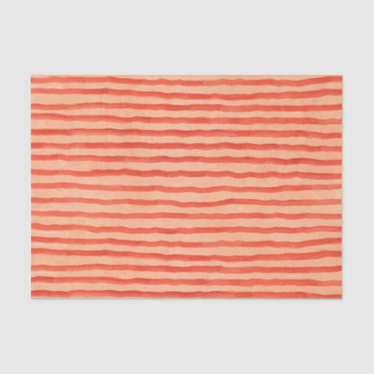 Papier Mousseline Bande orange (Recto)