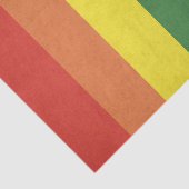 Papier Mousseline Bandes arc-en-ciel (Détail)