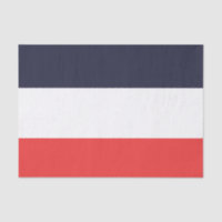 Bandes Bleu Blanc & Rouge Rayées