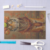 Papier Mousseline Bandes botaniques (Artisanat)