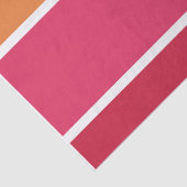 Papier Mousseline Bandes colorées (Détail)