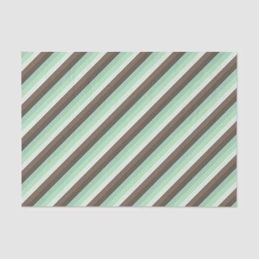 Papier Mousseline Bandes de blocs de couleur de la puce de chocolat  (Recto)