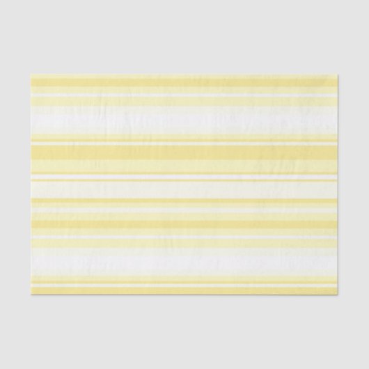 Papier Mousseline Bandes de citron (Recto)