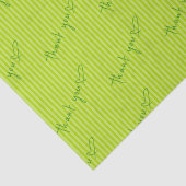 Papier Mousseline Bandes de Merci client (Détail)