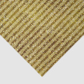 Papier Mousseline Bandes de Parties scintillant d'or (Détail)