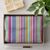 Papier Mousseline Bandes de textile multicolores (Cadeau)