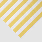 Papier Mousseline Bandes De Transats Jaunes (Détail)