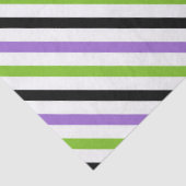 Papier Mousseline Bandes d'Halloween - Motif diagonal gras (Détail)