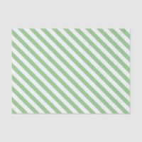 Bandes diagonales vertes et blanches de menthe