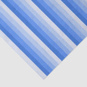 Papier Mousseline Bandes d'ombre bleues (Détail)