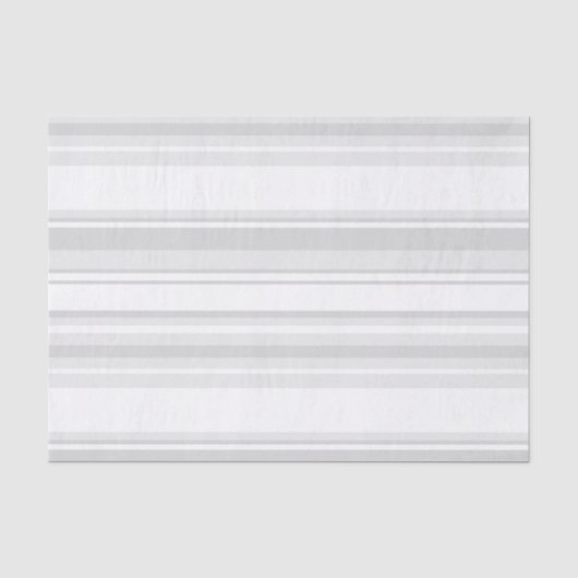 Papier Mousseline Bandes gris clair (Recto)