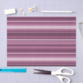 Papier Mousseline Bandes mauves (Artisanat)
