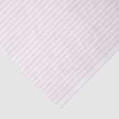 Papier Mousseline Bandes minces roses et blanches - Papier de papier (Détail)