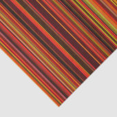 Papier Mousseline Bandes multicolores  (Détail)