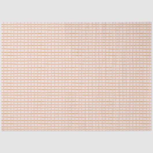 Papier Mousseline Bandes pastel jaune et rose (Recto)