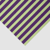 Papier Mousseline Bandes pourpres et vertes (Détail)
