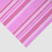Papier Mousseline Bandes roses (Détail)