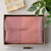 Papier Mousseline Bandes roses de corail (Cadeau)