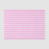Papier Mousseline Bandes roses et blanches (Recto)
