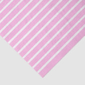 Papier Mousseline Bandes roses et blanches (Détail)