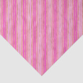 Papier Mousseline Bandes roses et or chaudes (Détail)