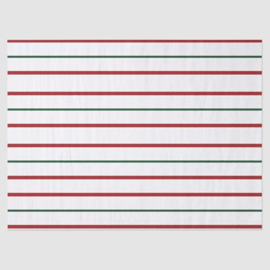 Papier Mousseline Bandes Rouge, Blanche Et Verte (Recto)