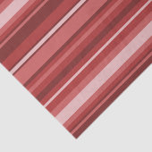 Papier Mousseline Bandes rouges (Détail)