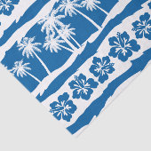 Papier Mousseline Bandes tropicales de palmiers (Détail)