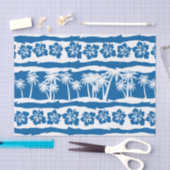 Papier Mousseline Bandes tropicales de palmiers (Artisanat)