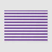 Papier Mousseline Bandes violettes et blanches (Recto)