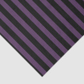 Papier Mousseline Bandes violettes foncées et noires (Détail)