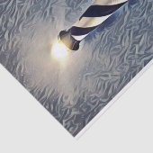 Papier Mousseline Banques extérieures du phare de Cape Hatteras OBX  (Détail)