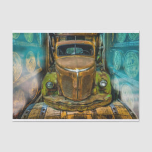 Papier Mousseline Barils Whiskey pour camions Vintages