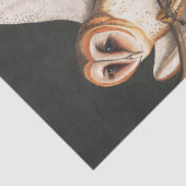 Papier Mousseline Barn Owl par John James Audubon (Détail)