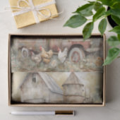 Papier Mousseline Barn Yard (Cadeau)