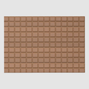 Papier Mousseline Barre à bonbons au chocolat