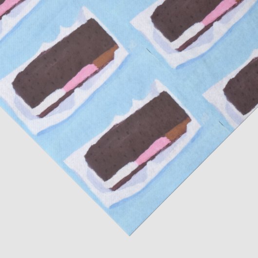 Papier Mousseline Barre de glace (Détail)