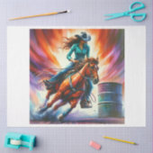 Papier Mousseline Barrel Racer (Artisanat)