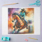 Papier Mousseline Barrel Racer (Artisanat)
