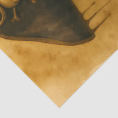 Papier Mousseline Barrelbound Pirate – Pirate Woman Decoupage (Détail)