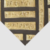 Papier Mousseline Bars royaux d'or Art déco (Détail)